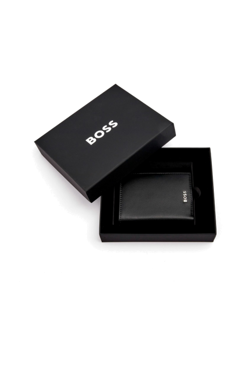 Money wallet Vertical flap Classic Smooth Black - 6