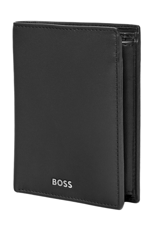 Money wallet Vertical flap Classic Smooth Black - 5