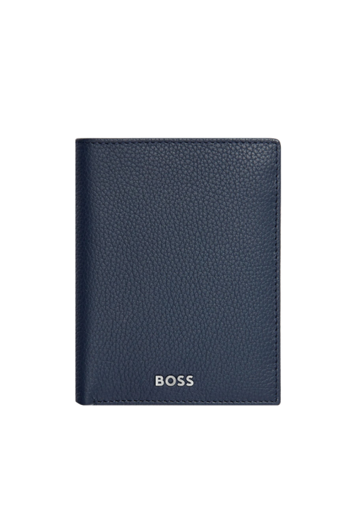Money wallet Vertical flap Classic Grained Navy - 2