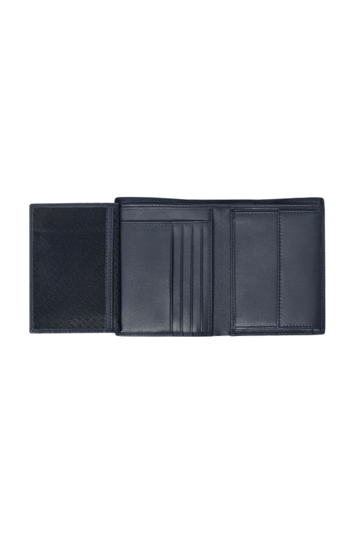 Money wallet Vertical flap Classic Grained Navy - 3