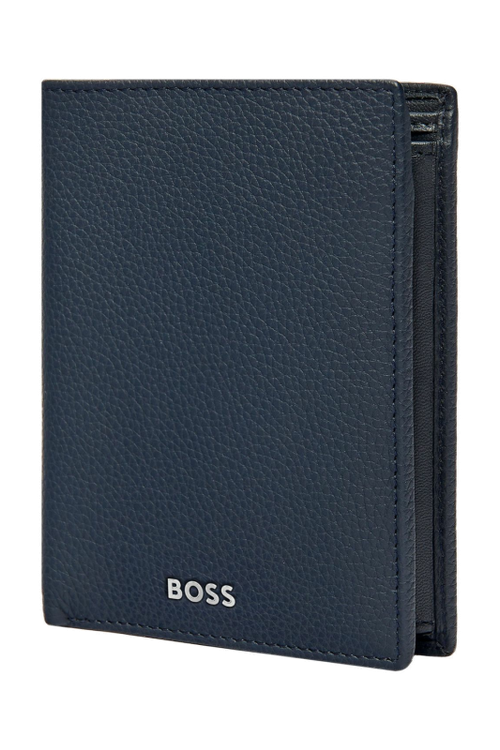 Money wallet Vertical flap Classic Grained Navy - 5