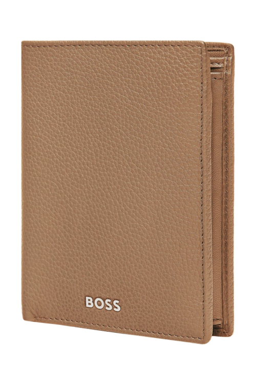 Money wallet Vertical flap Classic Grained Camel - 5