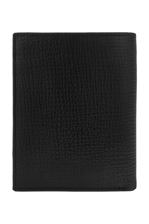 Money wallet with flap Grid Black - 6