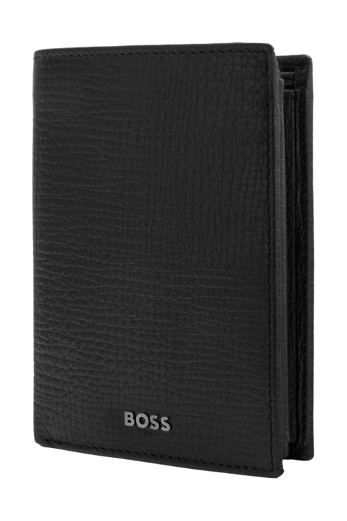 Money wallet with flap Grid Black - 5
