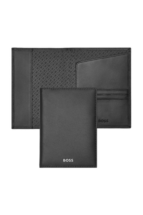 Passport holder Classic Smooth Black - 1