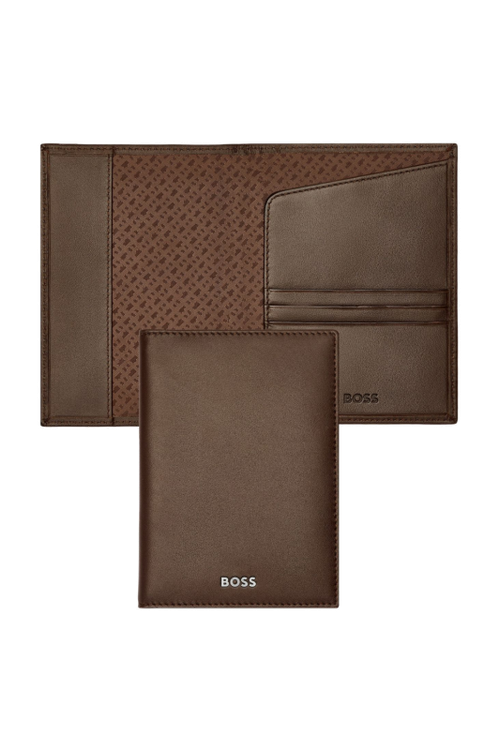 Passport holder Classic Smooth Brown - 1