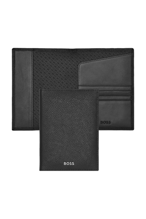 Passport holder Classic Grained Black - 1