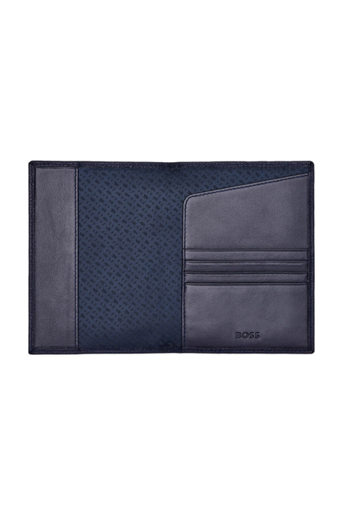 Passport holder Classic Grained Navy - 3