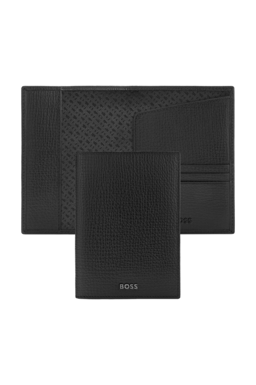 Passport holder Grid Black - 1