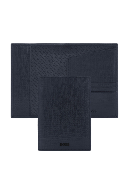 Passport holder Grid Navy - 1