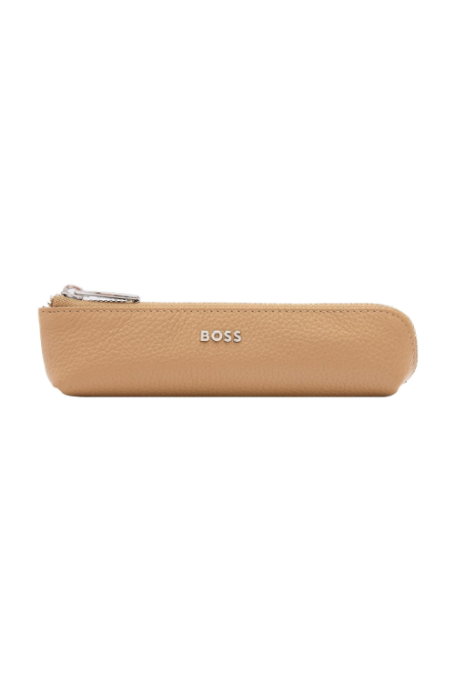 Small pen case Classic Grained Camel - 1