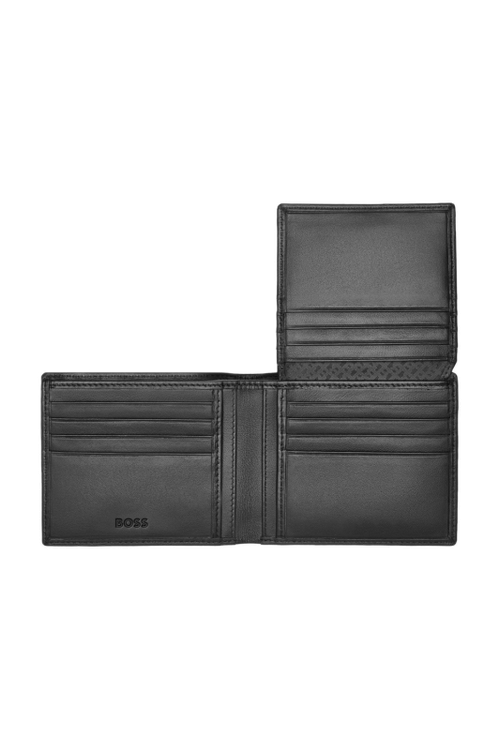 Wallet with flap Classic Smooth Black - 3