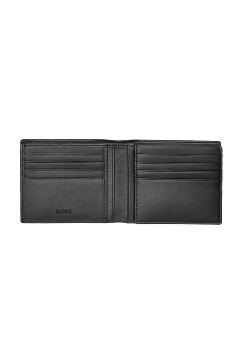 Wallet with flap Classic Smooth Black - 4