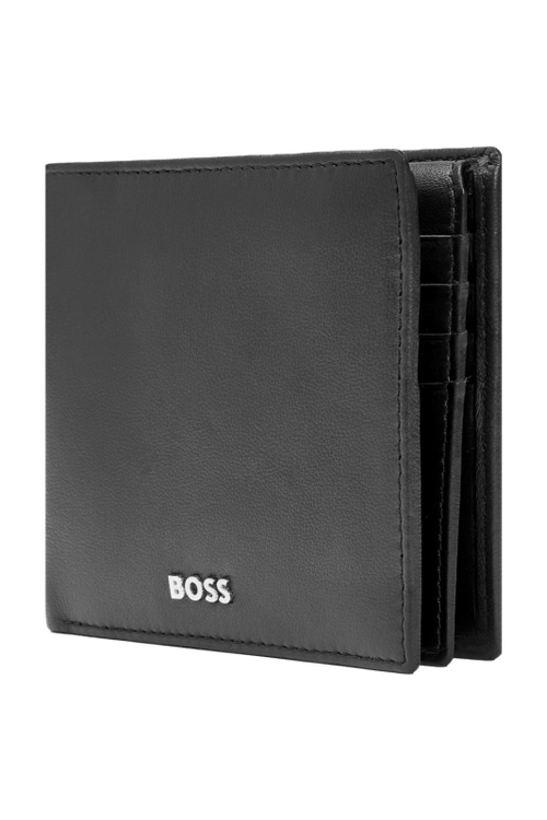 Wallet with flap Classic Smooth Black - 5