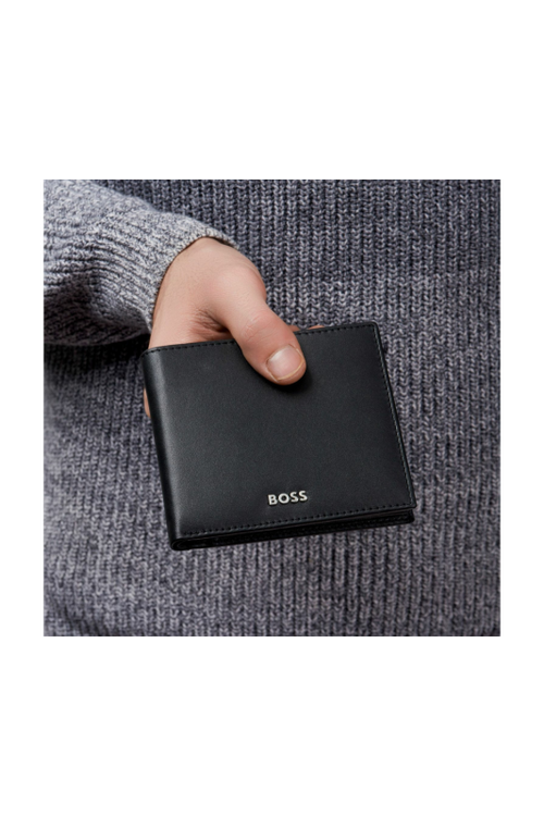 Wallet with flap Classic Smooth Black - 6