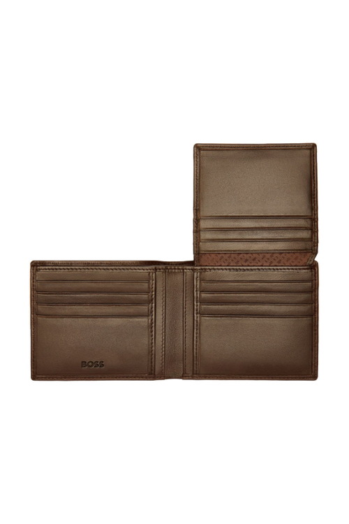 Wallet with flap Classic Smooth Brown - 3
