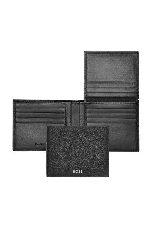 Wallet with flap Classic Grained Black - 1