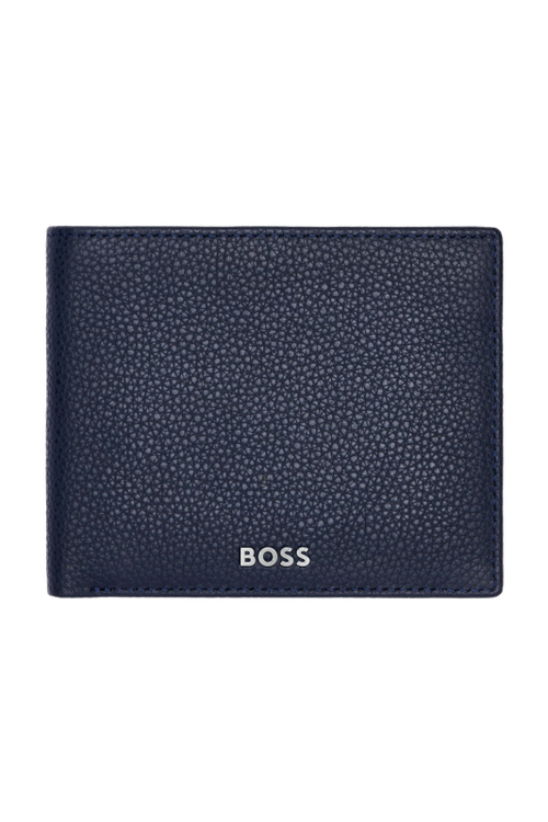 Wallet with flap Classic Grained Navy - 2