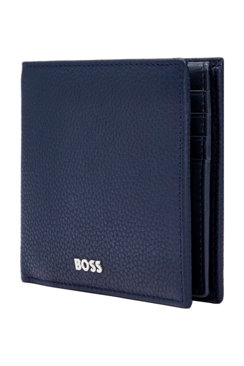 Wallet with flap Classic Grained Navy - 4