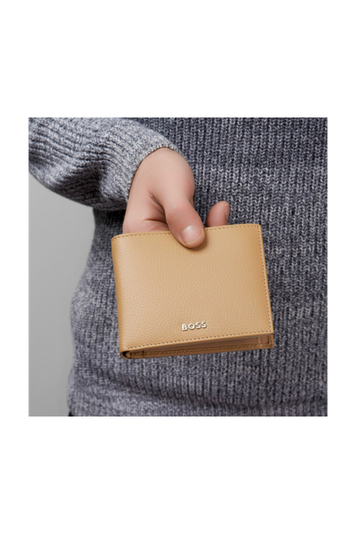 Wallet with flap Classic Grained Camel - 7