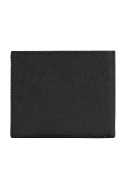 Card wallet with flap Double B Saffiano Black - 6