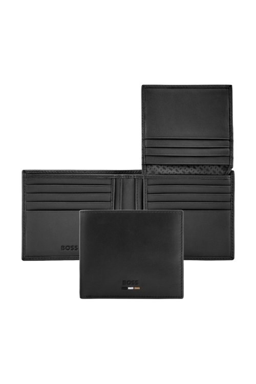 Card wallet with flap Emblematic Black - 1