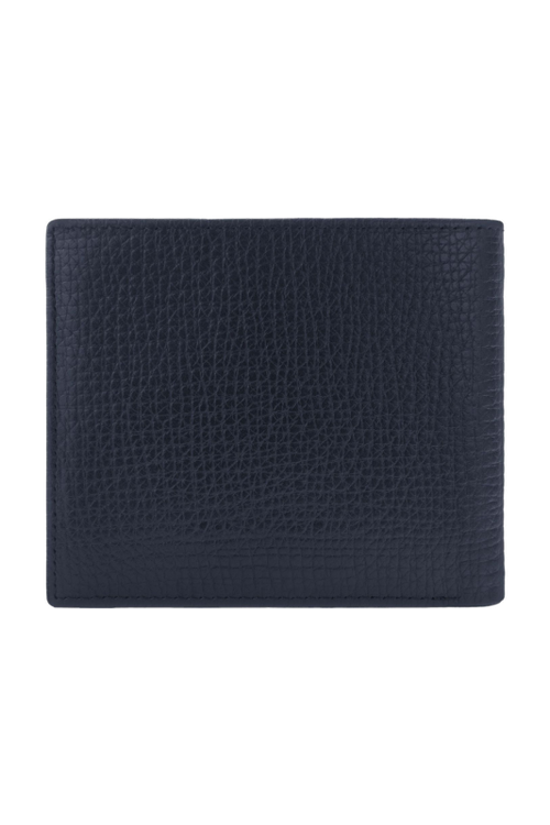 Card wallet with flap Grid Navy - 6