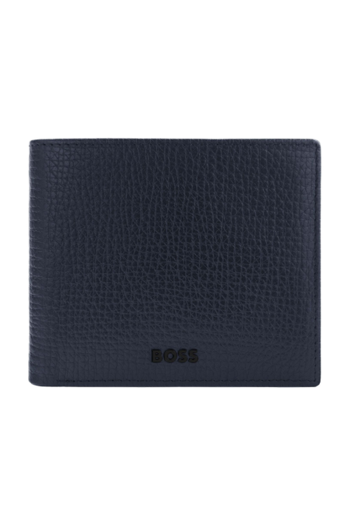 Card wallet with flap Grid Navy - 2