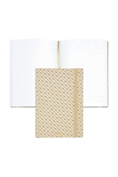 Notebook A5 Monogram Cream Lined - 1
