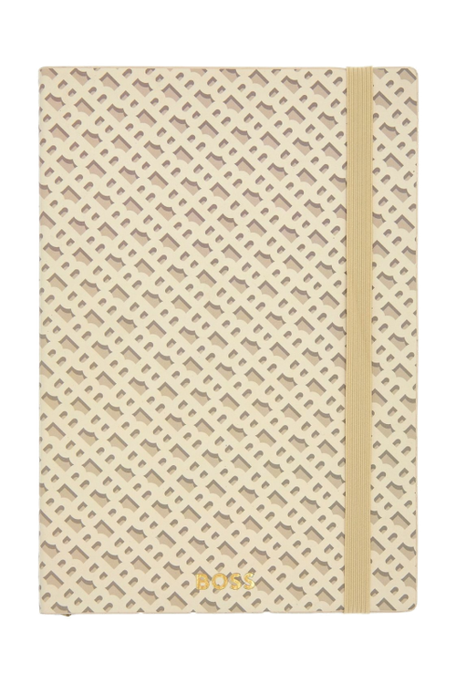 Notebook A5 Monogram Cream Lined - 3