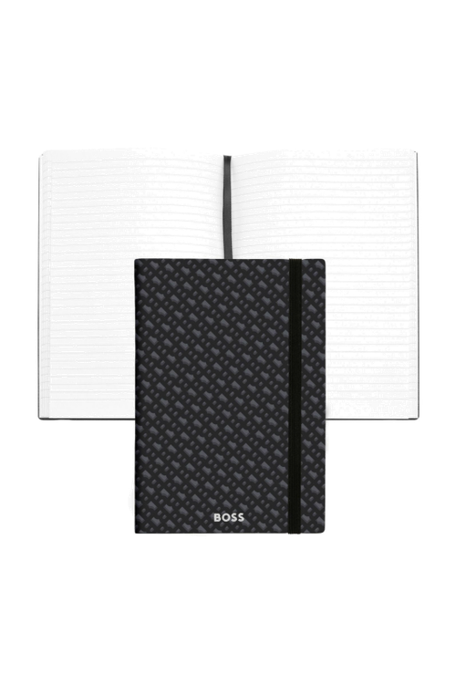 Notebook A5 Monogram Grey Lined - 1