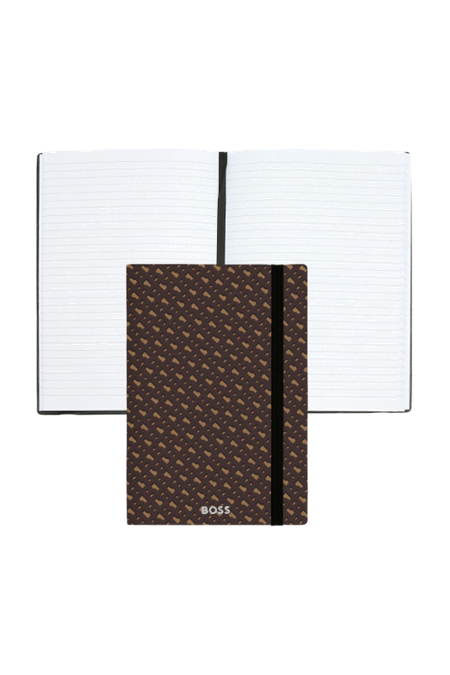 Notebook A5 Monogram Camel Lined - 1