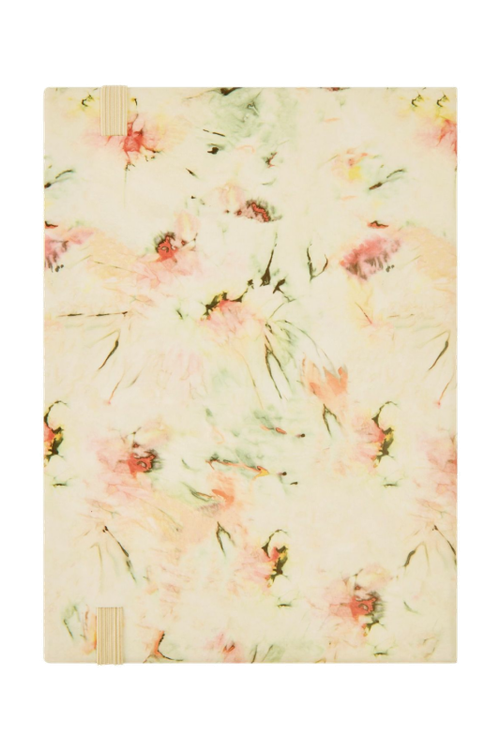 Notebook A5 Tie-dye Flower Cream Lined - 6
