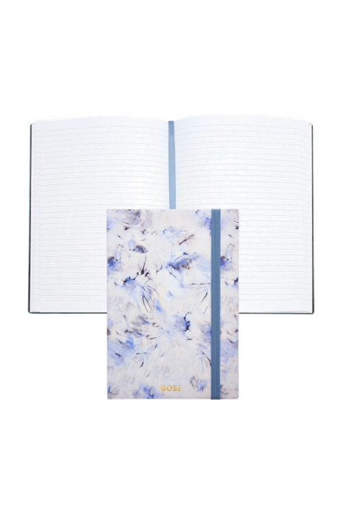 Notebook A5 Tie-dye Flower Violet Lined - 1