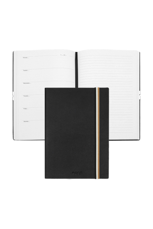Notebook A5 Iconic Black Agenda - 1