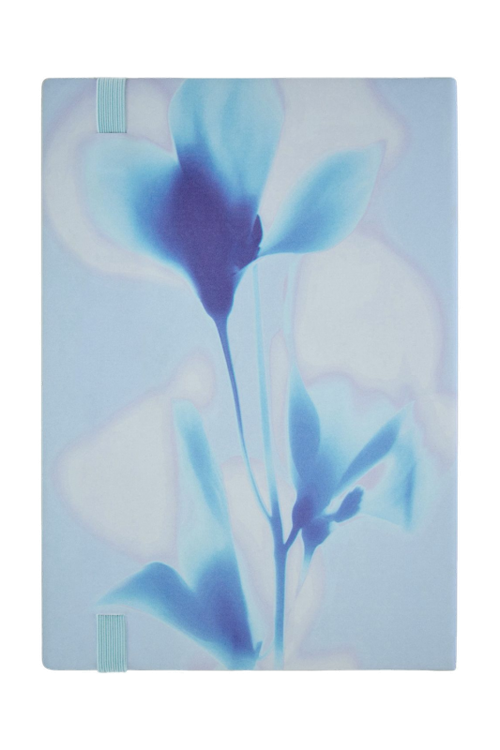 Notebook A5 Holographic Flower Light Blue Lined - 6
