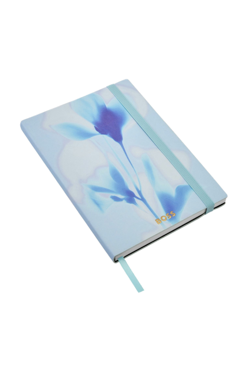 Notebook A5 Holographic Flower Light Blue Lined - 2