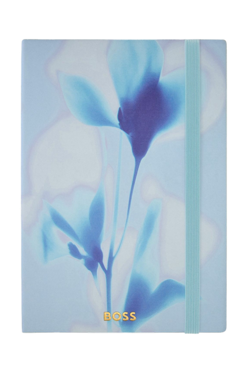 Notebook A5 Holographic Flower Light Blue Lined - 3