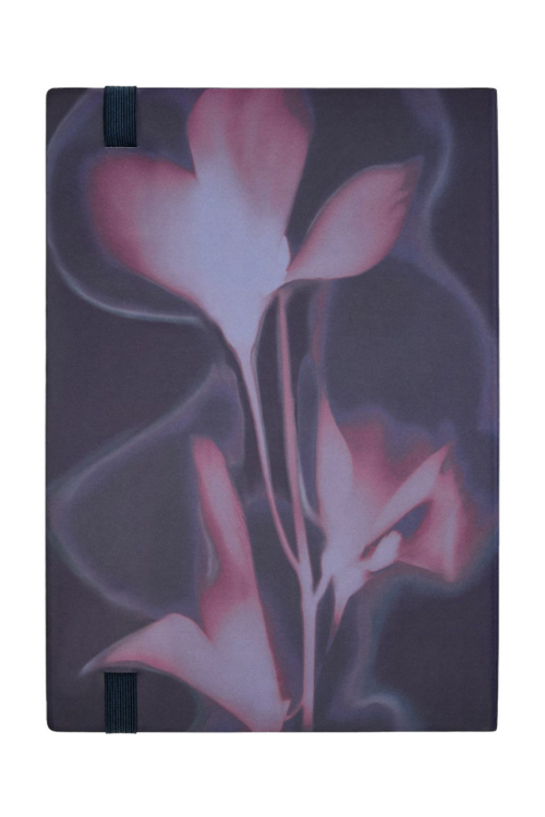Notebook A5 Holographic Flower Navy Lined - 6