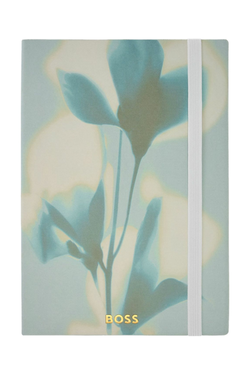 Notebook A5 Holographic Flower Light Green Lined - 3