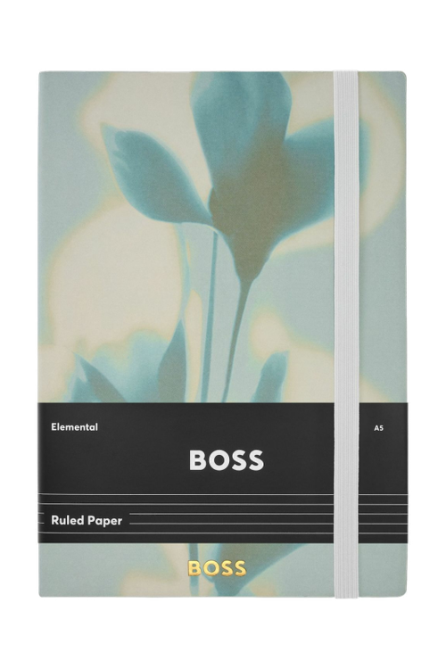 Notebook A5 Holographic Flower Light Green Lined - 5