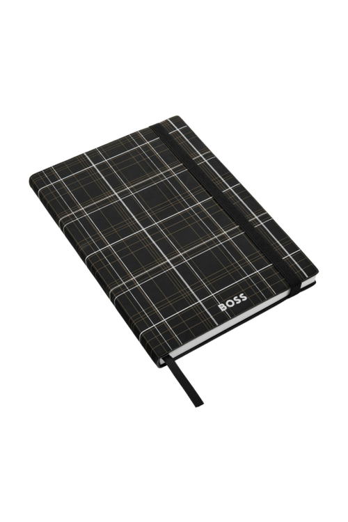 Notebook A5 Checkered Black Lined - 2