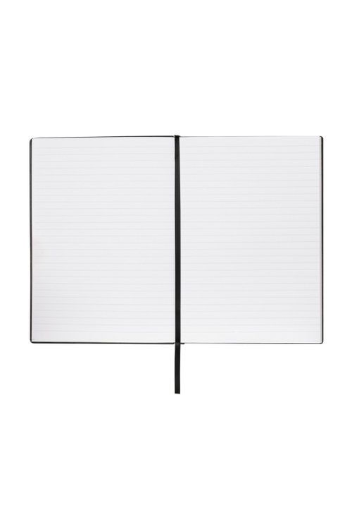 Notebook A5 Checkered Black Lined - 4