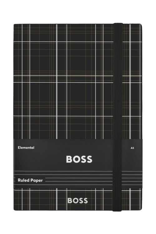 Notebook A5 Checkered Black Lined - 5