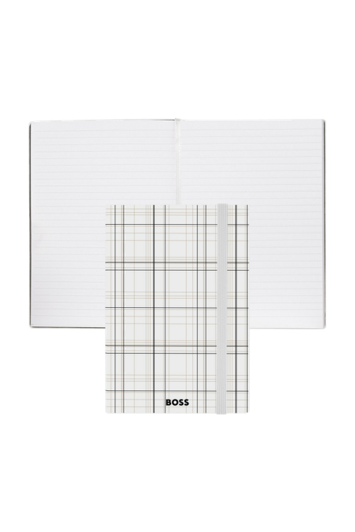 Notebook A5 Checkered White Lined - 1