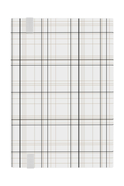 Notebook A5 Checkered White Lined - 6