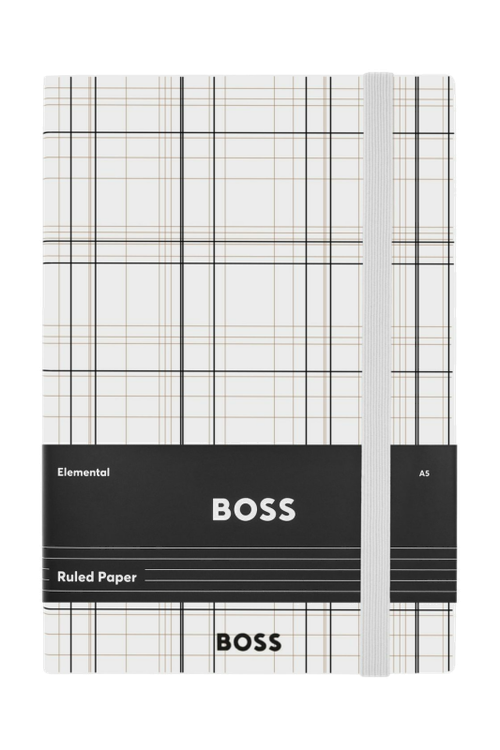 Notebook A5 Checkered White Lined - 5