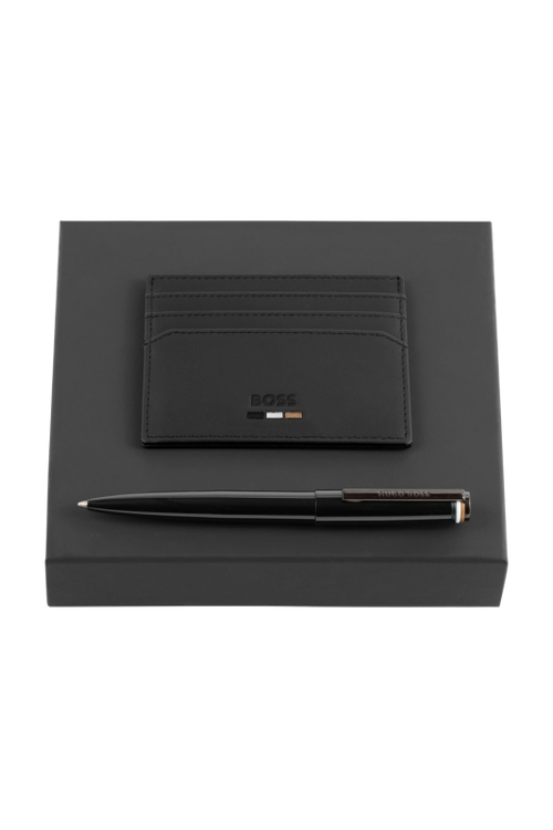 Set HUGO BOSS Black (ballpoint pen & card holder) - 1