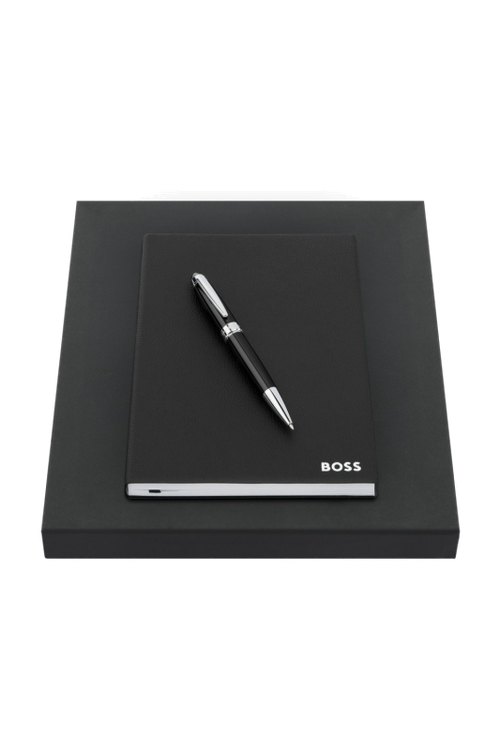 Set HUGO BOSS Black (ballpoint pen & note pad A5) - 1
