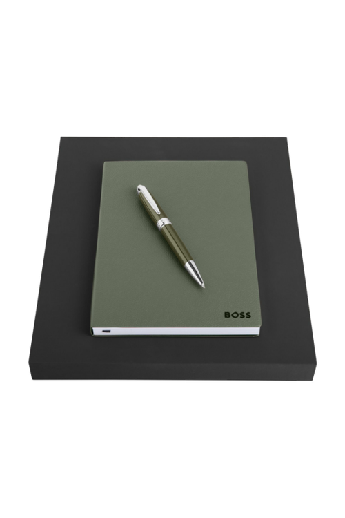 Set HUGO BOSS (ballpoint pen & note pad A5) - 1